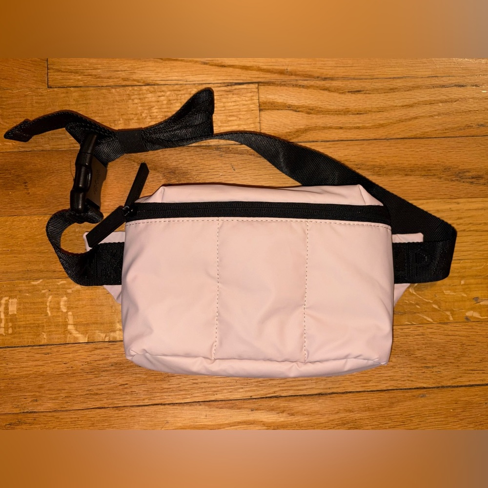 Calpak Luka mini Belt bag in Rose Quartz